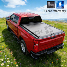 5.8ft Retractable Truck Bed Cover Hard Tonneau Cover For 14-2026 Gmc Sierra 1500