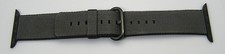 Original Apple Unworn  Woven Nylon 42mm Series 10 9 8 SE  Silver Grey w/ Black