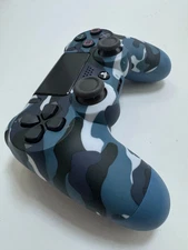 Sony PlayStation 4 PS4 Dualshock 4 Controller Blue Camo Camoflage - Gently Used