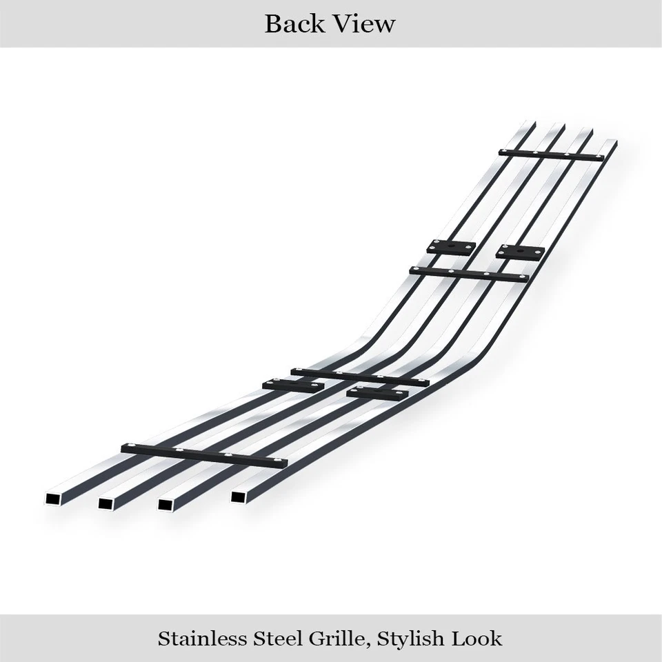 Se adapta a Chevy Camaro 1993-1997 superior principal acero inoxidable cromo parrilla inserto Foto 3 de 4