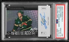 2023 Upper Deck Credentials 16/99 Brock Faber #DTAAH-BF PSA 10 GEM MT Auto 16vq