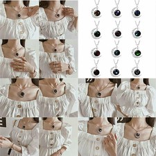 Necklace Moon Astrology Star Horoscope Zodiac Jewellery 12 Constellation Sign