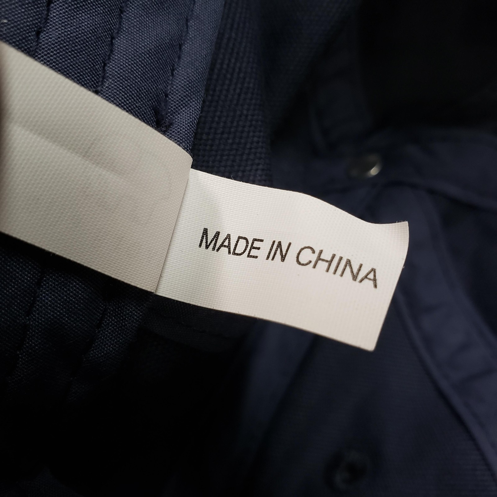 White Ella Hat Cap Strap Back Adjustable Blue Sno… - image 8