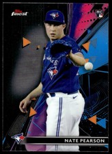 2021 Finest Nate Pearson Rookie Toronto Blue Jays #81