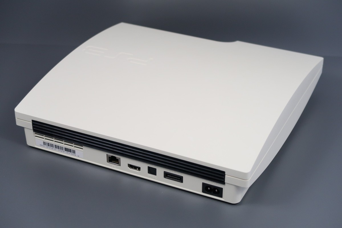 Sony PlayStation 3 PS3 CECH 3000A Classic White Console 320GB Box