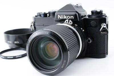 [NEAR MINT] Nikon FE 35mm SLR Film Camera Zoom Nikkor 43-86mm F3.5 From JAPAN