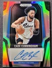 Cade Cunningham 2024-25 Panini Prizm Black Signatures Auto Silver Prizm #SIG-CAD