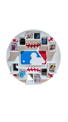 MLB Baseball Bitty Pop Display (3D Printed)