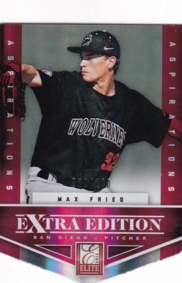 2012 Elite Extra Edition Aspirations Die-Cut 061/200 Max Fried #106 RC