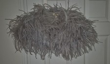 Ladies Grey Feather Stole From Monsoon Size M