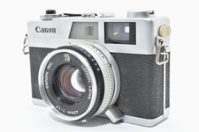 Canon Canonet QL17 fotocamera pellicola argento