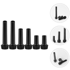 6 Pcs Light Switch Lamp Fittings Turn Knob Replacement Parts Socket