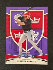 Yohandy Morales 2024 Panini Crusade Purple Parallel /99 Nationals 