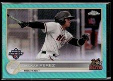 2022 Topps Pro Debut Milkar Perez Aqua #/75 #PD-140