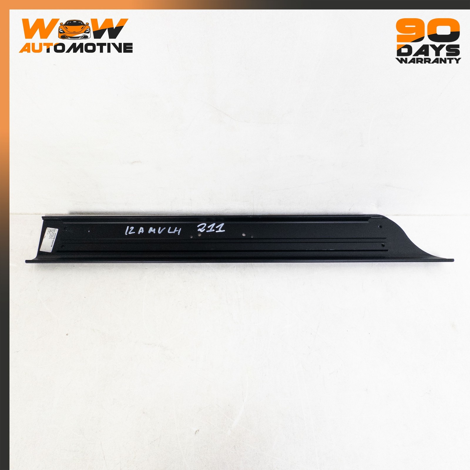 06-16 ASTON MARTIN V8 S VANTAGE LEFT DOOR SILL SCUFF INTERIOR TRIM PLATE OEM