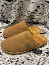 Cloud Nine Sheepskin Mens Scuff Comfort Slippers XL - worn once - Msrp 85