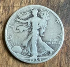 1934 S Walking Liberty Half Dollar 90% Silver Circulated Strong Detail N494