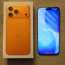 Apple iPhone 17 Pro Max 256GB Cosmic Orange Unlocked Excellent 100%
