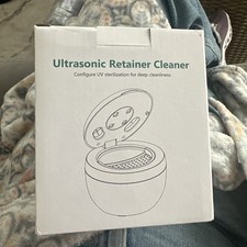 Ultrasonic Retainer Cleaner with UV Sterilization for Dentistry Orthodontics