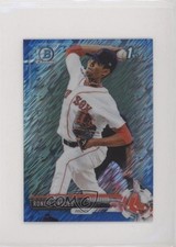 2017 Bowman Chrome Minis Prospects Blue Shimmer Refractor /150 Roniel Raudes z6b
