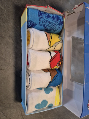 Paw Patrol 5er Pack Jungen Wadensocken, Größe 11,5-3