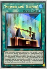 ROTD-DE053 "Infernoble Arms - Durendal" - Ultra Rare 1. Auflage Lightly Played