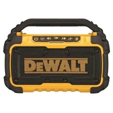 DEWALT 20V MAX Bluetooth Speaker 100 ft Range, Lasts 8-10 Hours, DCR010