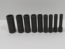 Snap-on 9 Pc 14 Drive 6-point Metric Flank Drive Deep Impact Socket Set 5-14 Snap-on 9 Pc 14 Drive 6-point Metric Flank Drive Deep Impact Socket Set 5-14