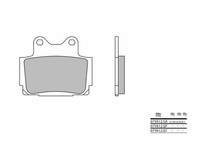 Brembo Street Sintermetall BremsbeläGe - 07YA12SA