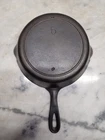 Very Nice Vintage #5 Single-notch Lodge Cast Iron Skillet. 8". 1920's-30's