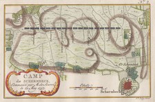 Schermbeck Original Kupferstich Le Rouge 1760