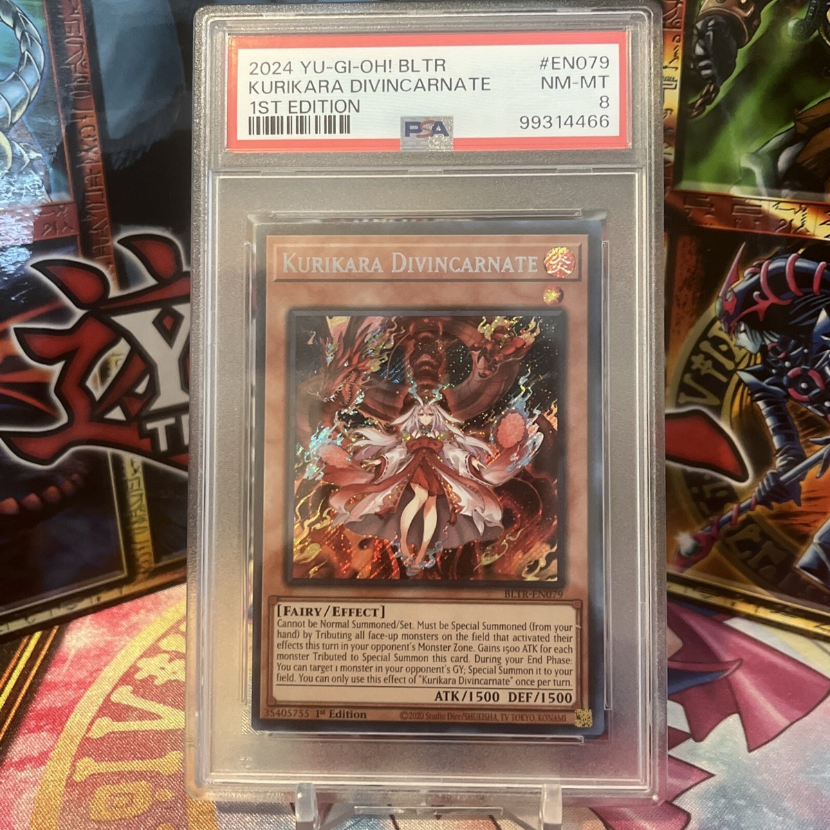 yugioh kurikara divincarnate deck Proxy/orica, Common/ultra/sr/slr A single card from the set Power of the Elements Kurikara Divincarnate OP23-EN001 Ultimate Rare