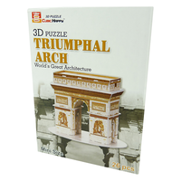 Cubic Happy 3D Puzzle Arc De Triomphe Paris Spielzeug Mini Modell 25 Teile
