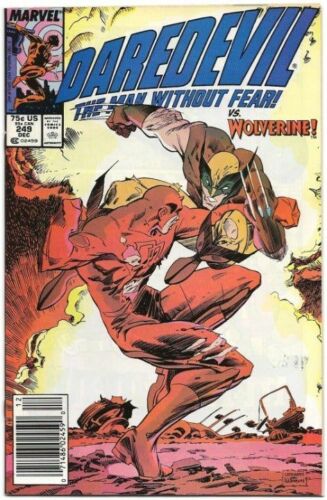 Daredevil #249 (1987) bande dessinée vintage Daredevil et Wolverine, 2ème Bushwacker - Photo 1/2