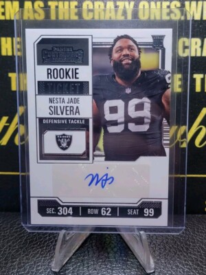 2023 Contenders FOTL Nesta Jade Silvera Rookie Ticket Auto #305