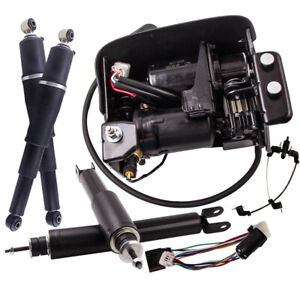 Front Rear Air Shocks Kit w/ Compressor for Cadillac Escalade 2002-06 25979391 - Click1Get2 Promotions