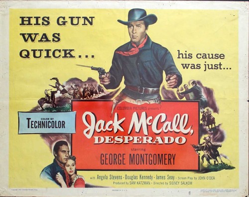 Jack McCall, Desperado 1953 Starring George Montgomery, Jay Silverheels