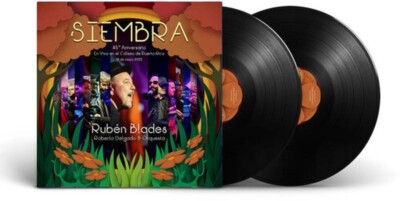 Ruben Blades - SIEMBRA 45th Anniversary Vinyl 2 LP NEW & SEALED! Roberto Delgado