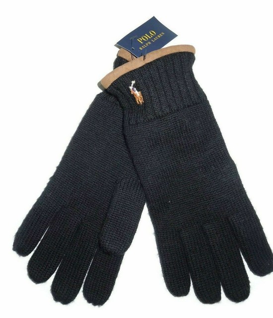 ralph lauren wool gloves