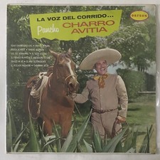 PANCHO CHARRO AVITIA - LA VOZ DEL CORRIDO - MEXICAN LP