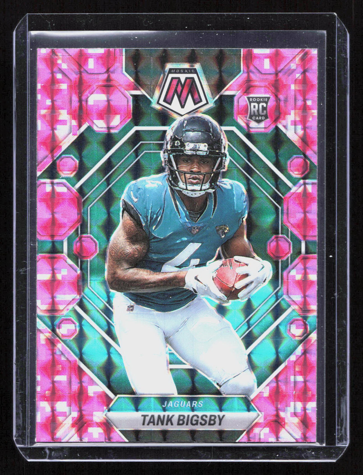 Tank Bigsby 2023 Panini Mosaic #364 Camo Pink Mosaic Jacksonville Jaguars