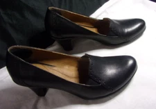 Sofft-1535701 Women's Black LEATHER HEEL PUMPS SIZE8.5M