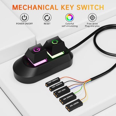 Externer Schalter und Neustarttaste für Desktop-Computer   M6R3