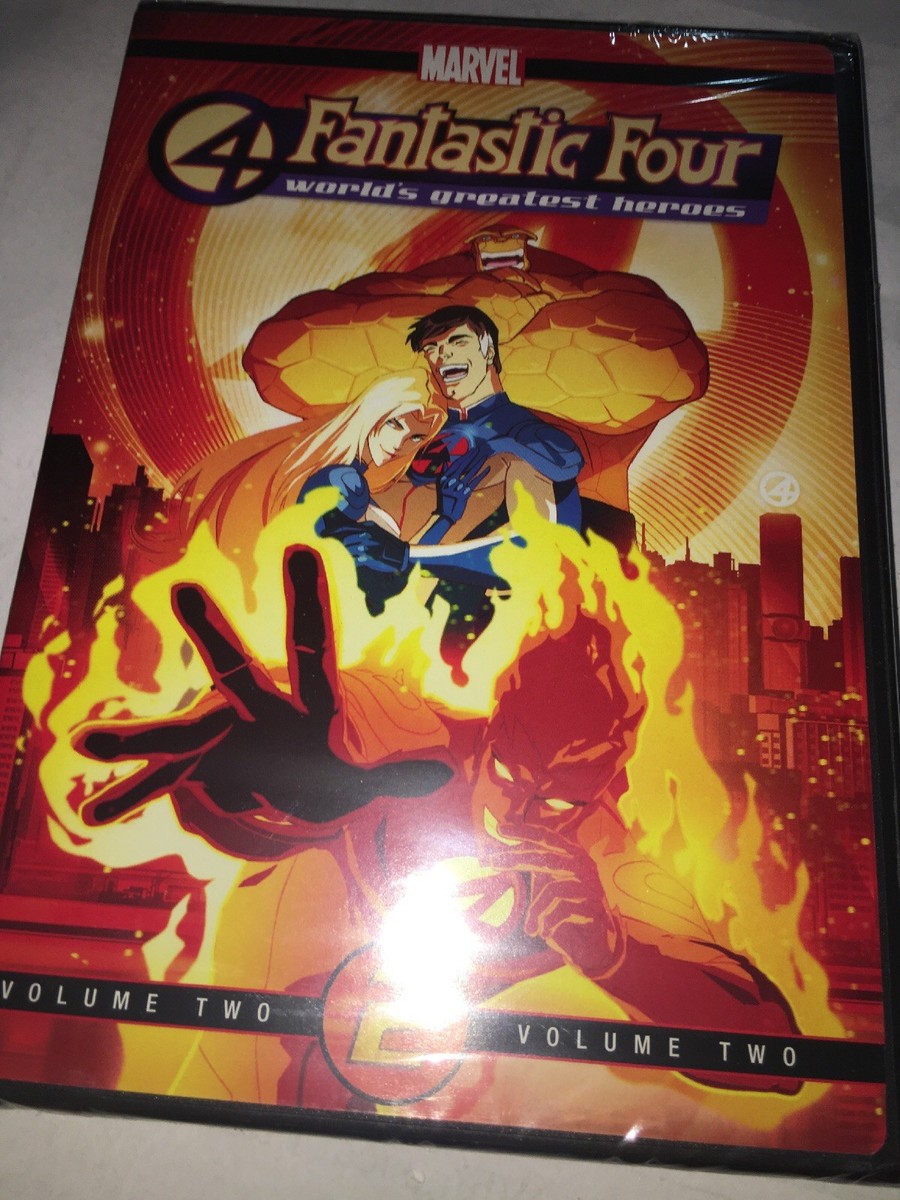 Marvel Fantastic Four-World's Greatest Heroes Vol. 2 DVD- New