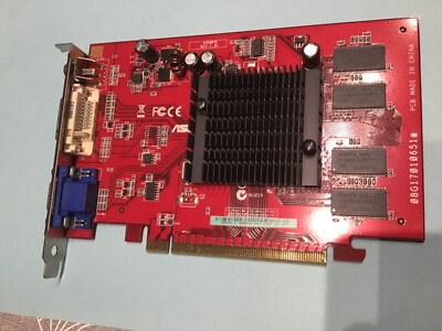 Grafikkarte A260FM ASUS ATI Radeon 128MB DDR 64Bit VGA/DVI-D PCI-Express x16