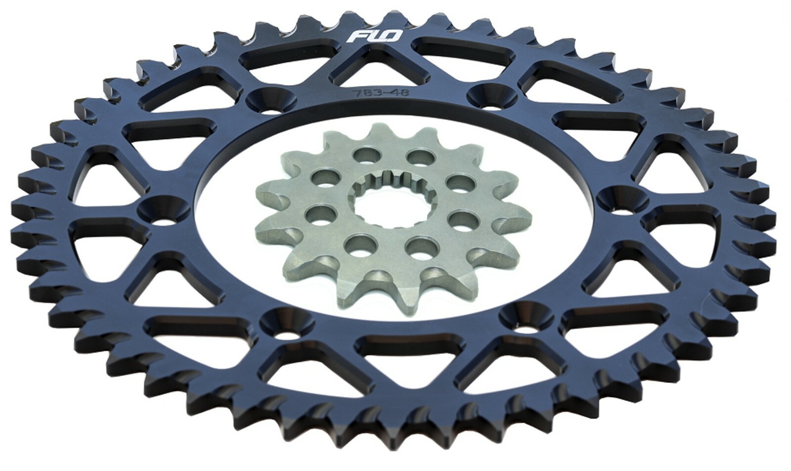 KTM Black Rear Sprocket Combo Kit 50T/13T Flo Heavy Duty Oring Chain O-Ring Set