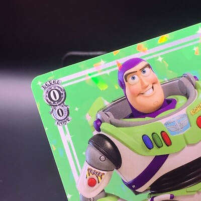 Buzz Lightyear Disney Holo card Super Rare Weiß Schwarz Japanese F