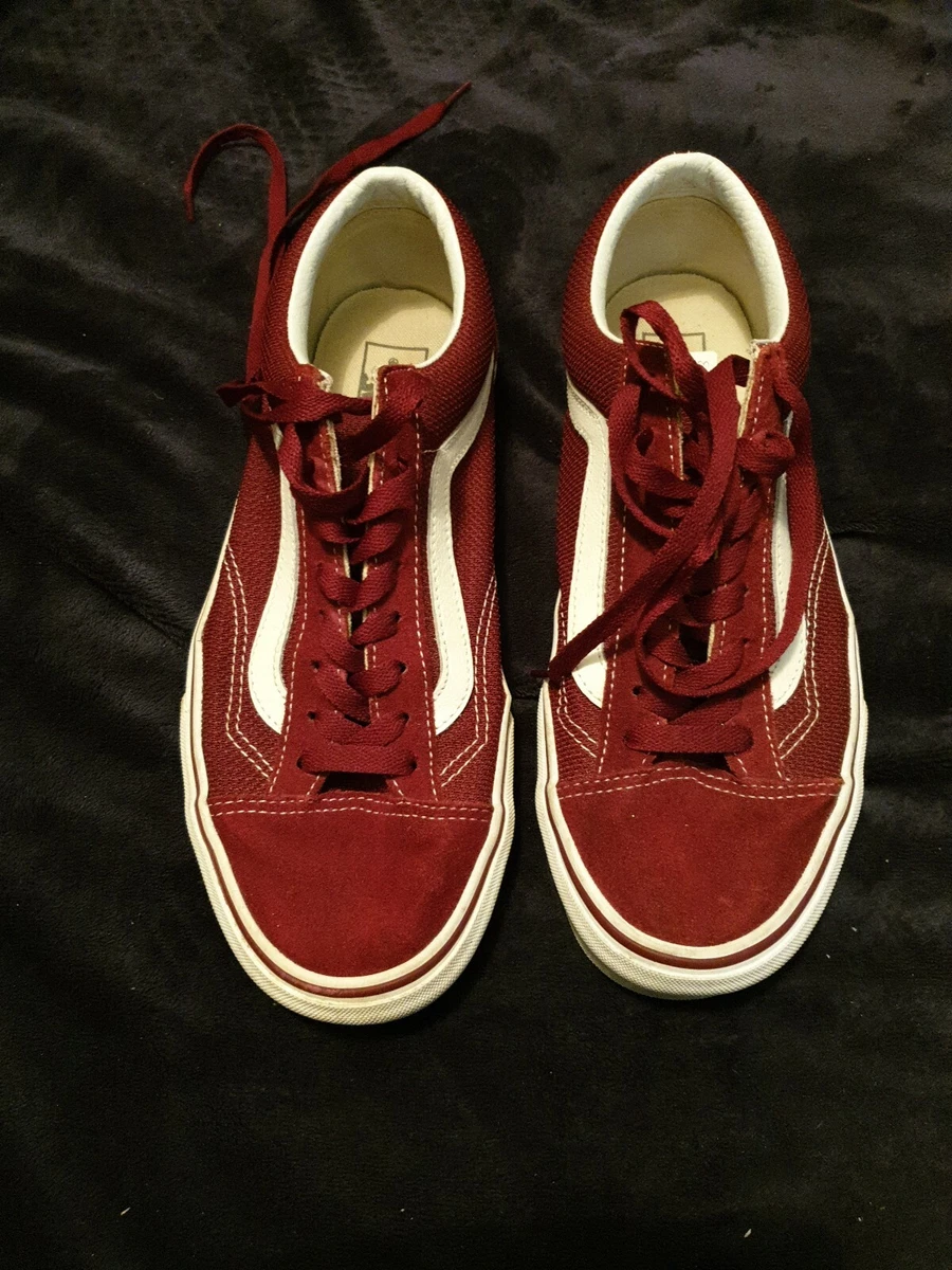 Old skool cheap burgundy