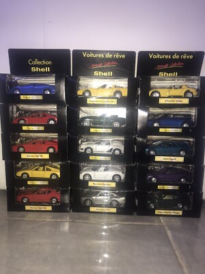 Lot De 15 Voitures Miniatures De Collection – Échelle 1/43, Shell, Neuves