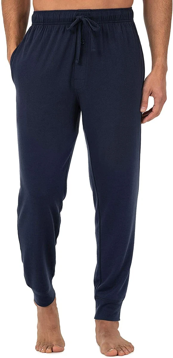 Fruit of the Loom Men s Jersey Knit Jogger Sleep Pant 1 and 2